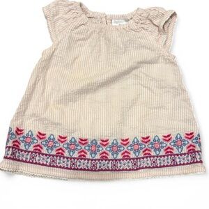 Embroidered Dress Pink and white Vineyard Vines